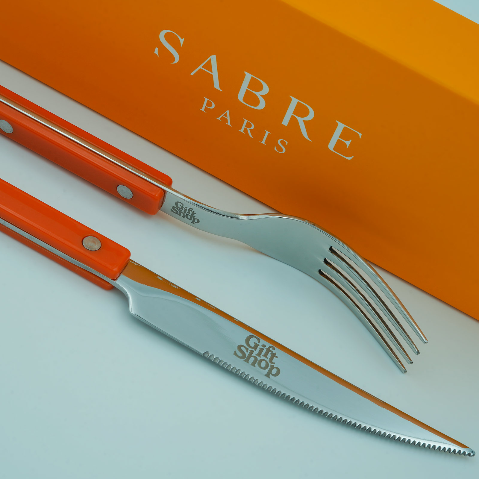Giftshop X Sabre Bistrot Fork And Knife Set-0