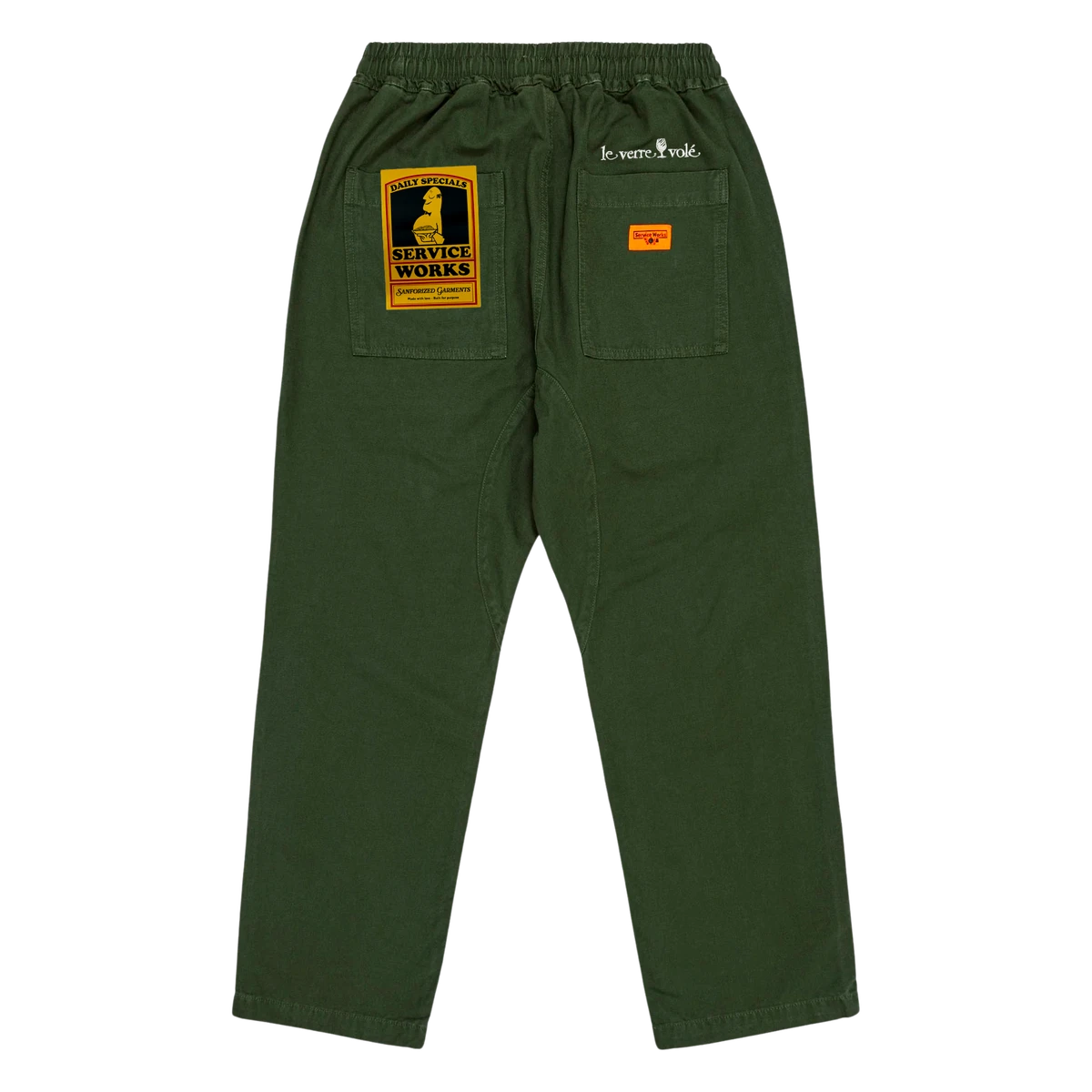 x Service Works Olive Chef Pants