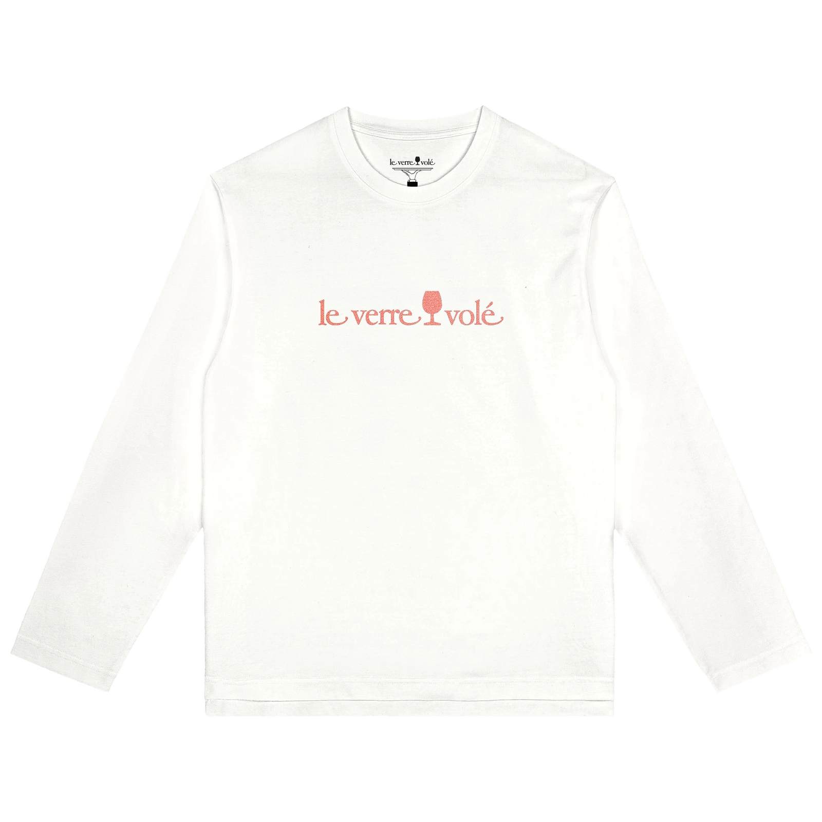 Le Verre Vole Lcd Long Sleeve T Shirt White-0