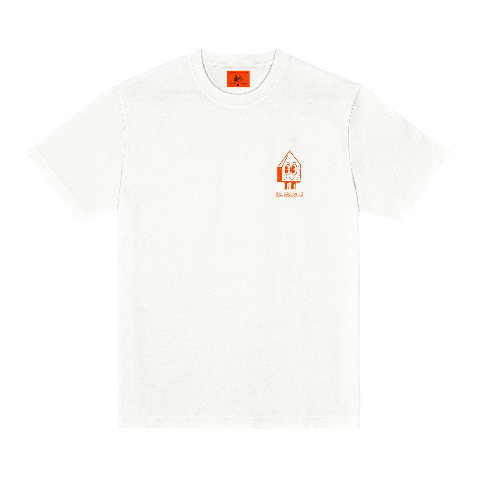 Maison Arlot Cheng T Shirt Baker Orange-0
