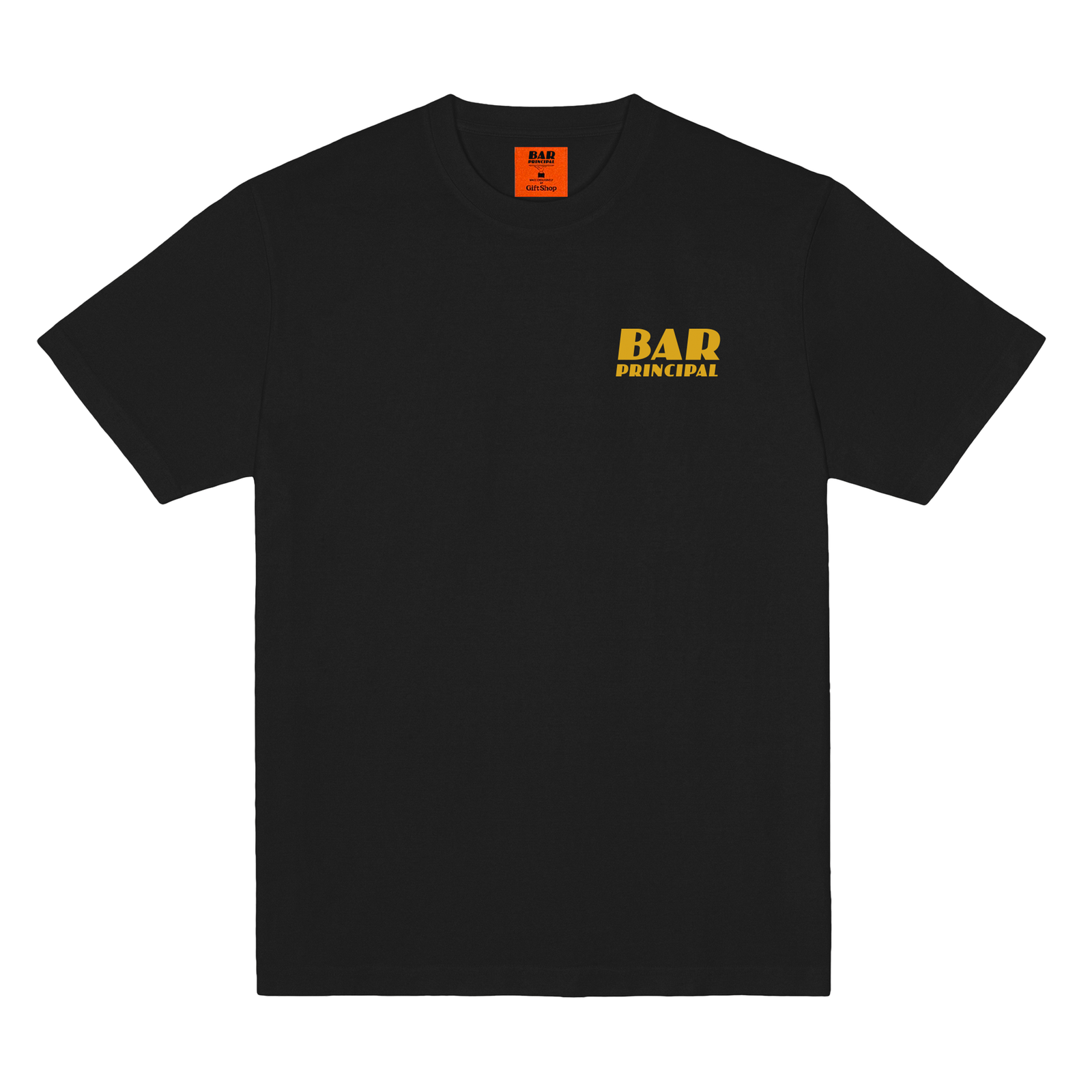 Bar Principal Logo T Shirt Black-0