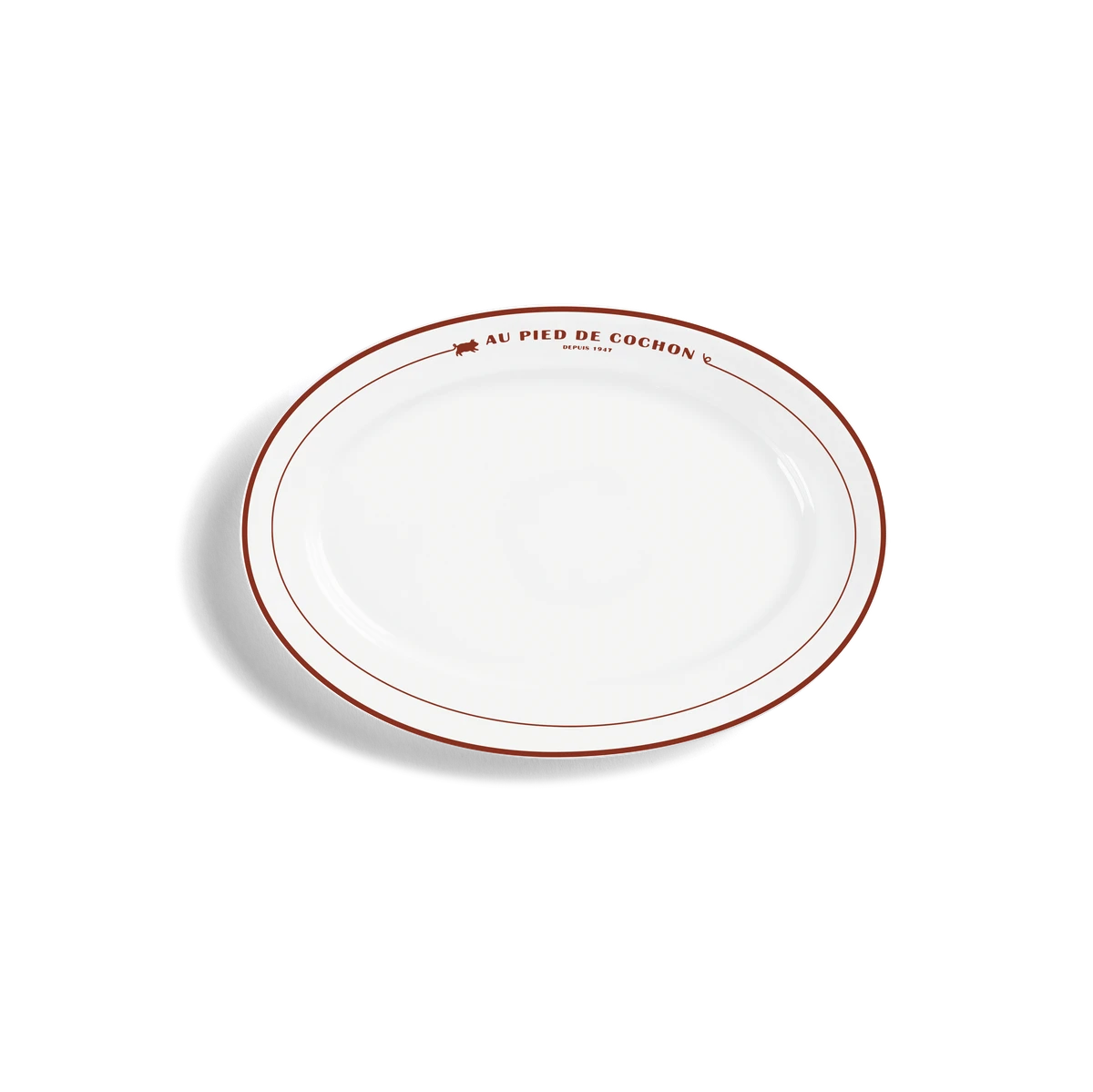 Oval Plate