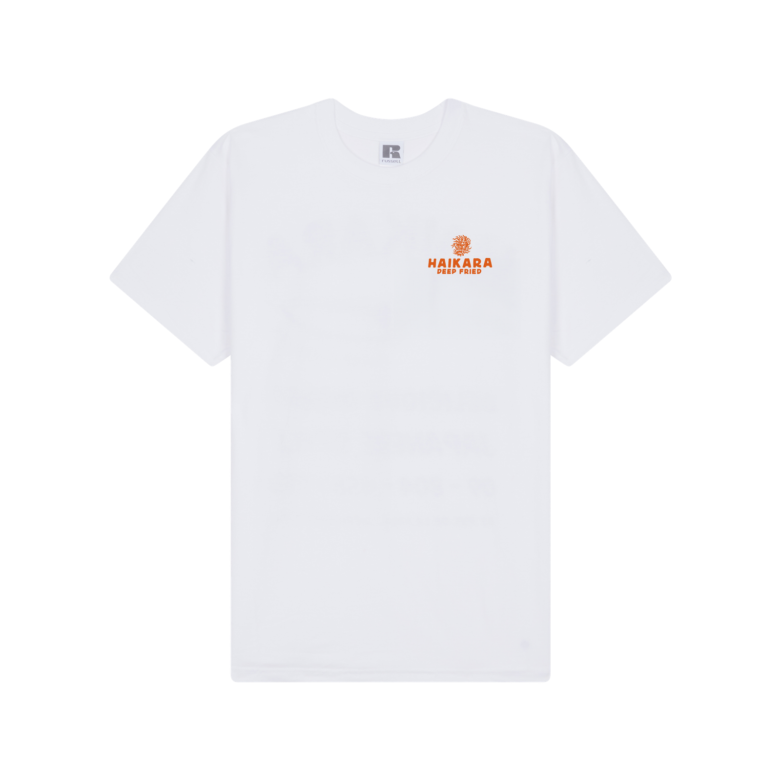 Haikara Deep Fried T Shirt White-0
