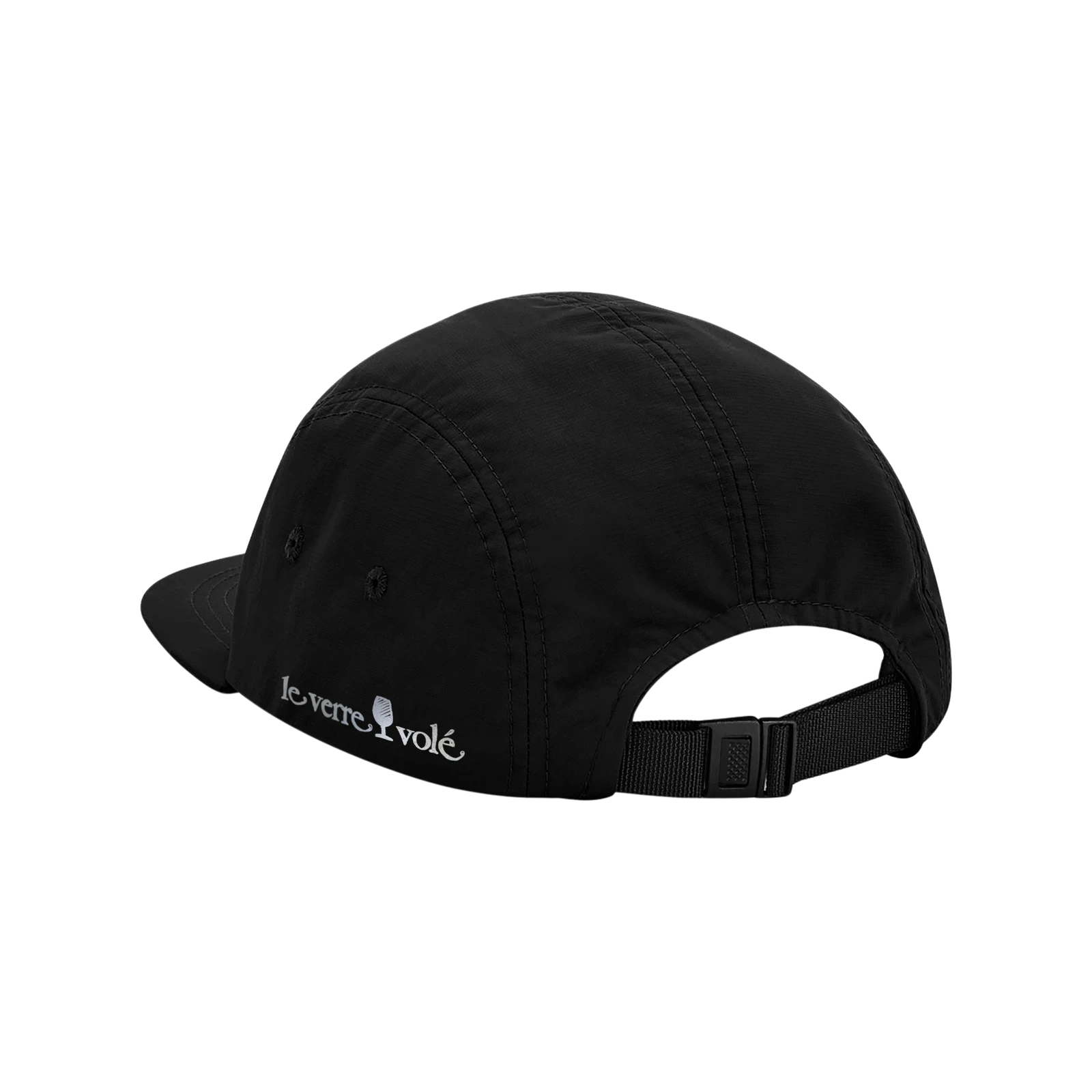 Le Verre Vole Black Camp Hat-0