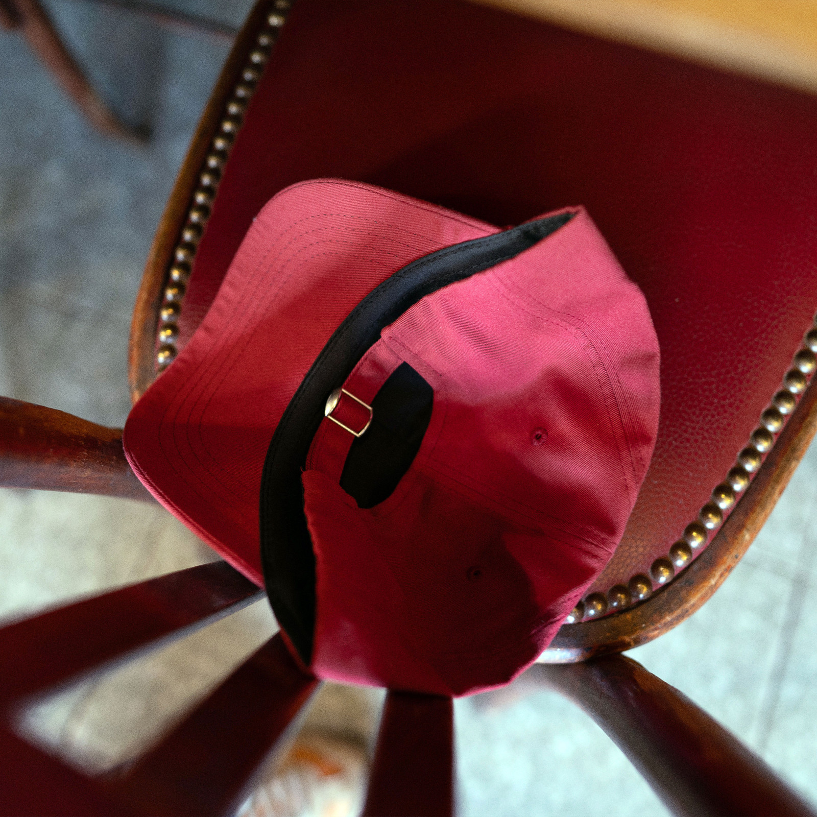 Bistrot Paul Bert Signature Burgundy Cap-1