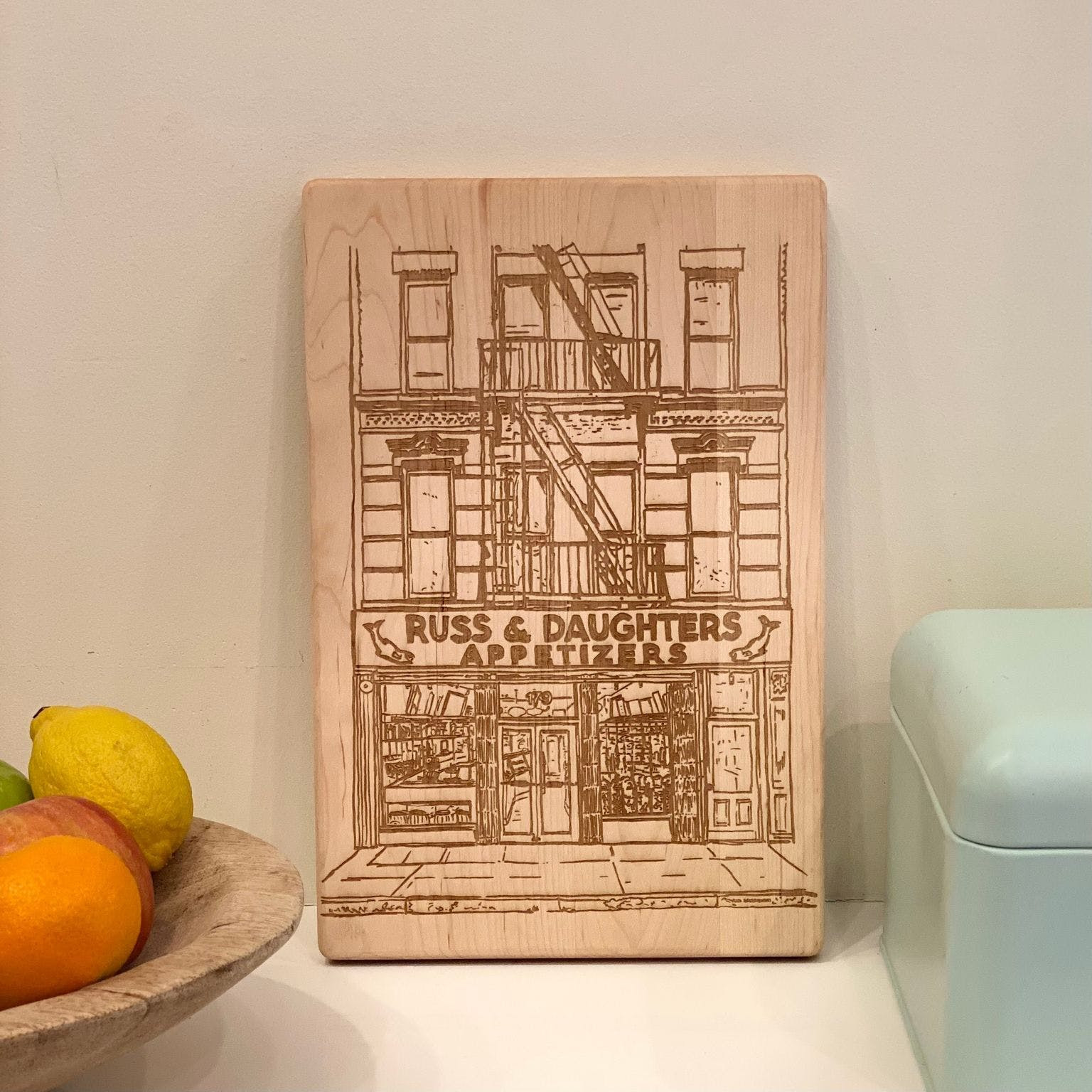 Russ Daughters Engraved Serving Board-0