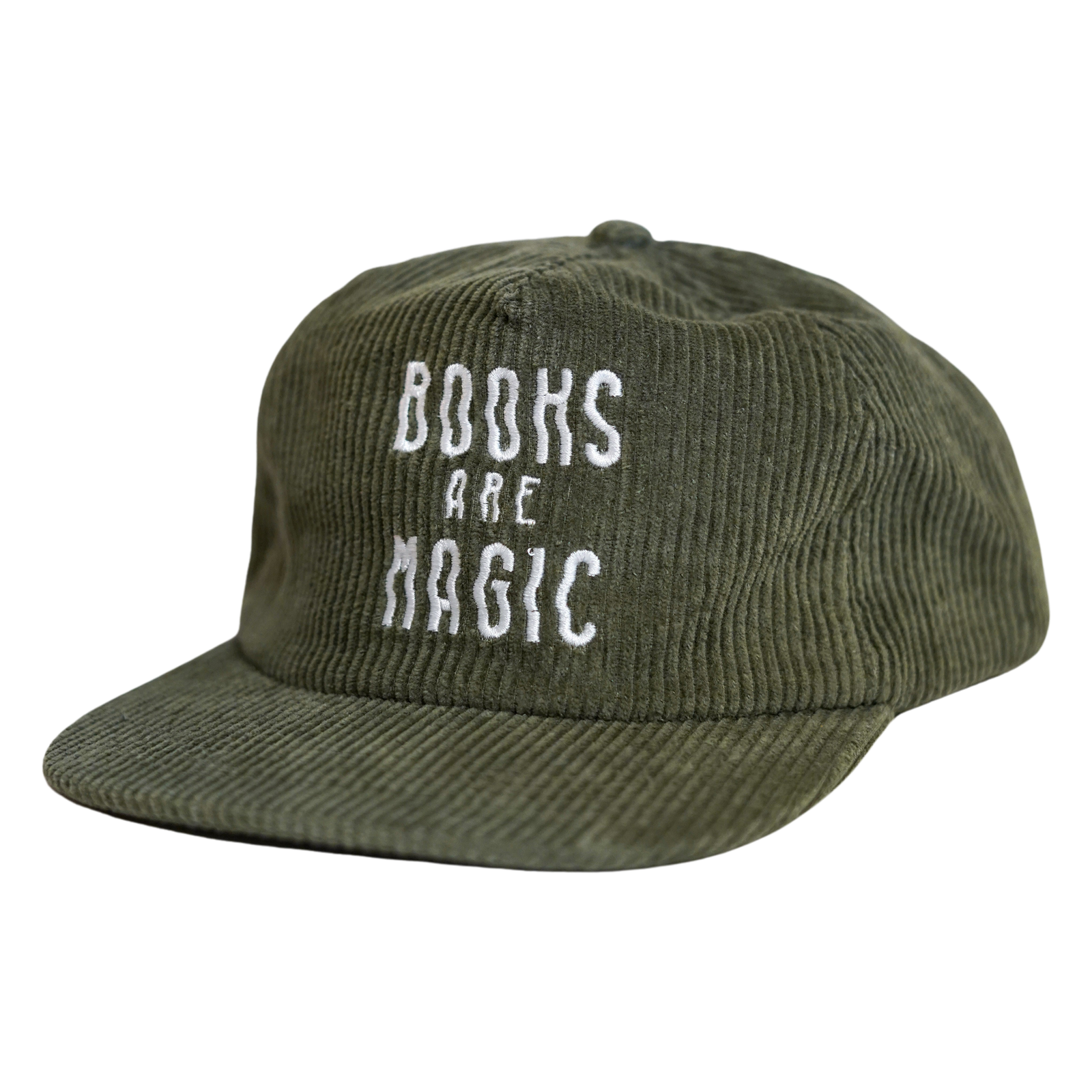 Books Are Magic Wavy Cord Hat-1