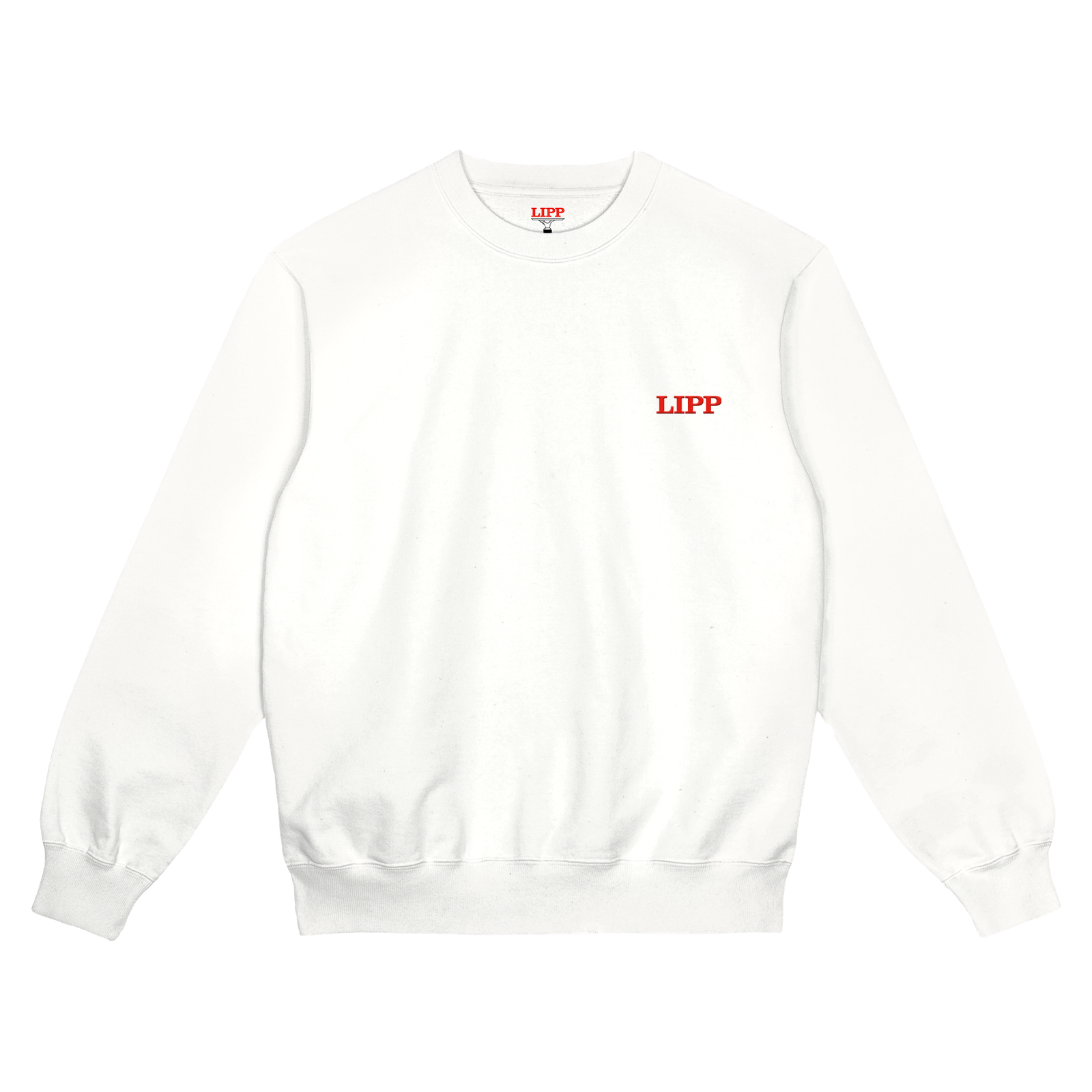 Lipp White Sweatshirt-0